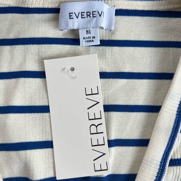 Evereve Alice Stripped Dress M - Picture 4 of 5